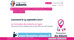 Desktop Screenshot of aidants.fr