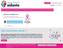 Tablet Screenshot of aidants.fr